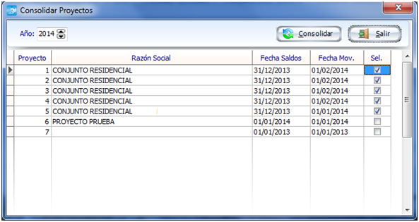 consolidar